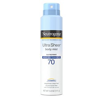 Neutrogena Ultra Sheer Body Mist Sunscreen Spray SPF