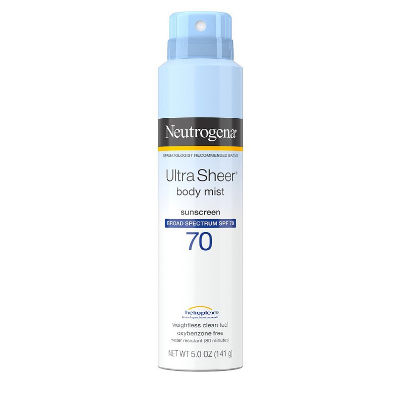 UPC 086800100409 product image for Neutrogena Ultra Sheer Body Mist Sunscreen Spray SPF, Spf 70 | upcitemdb.com