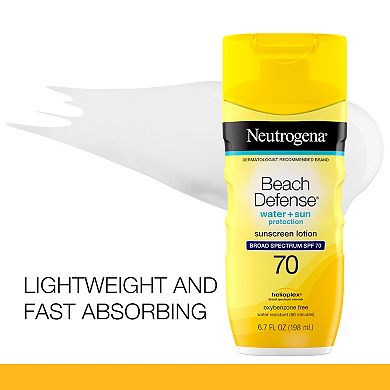 Neutrogena Beach Defense Oil-Free Sunscreen Lotion SPF 70