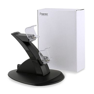 For Playstation Ps4 Controller Led Charger Dock Station Dual Fast Charging Stand