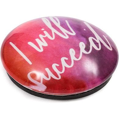 Inspirational Glass Refrigerator Magnets For Locker, Bulletin Board (9 Pcs)