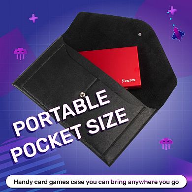 Game Card Case For Nintendo Switch Aluminum 6 Games Storage Box Holder Red