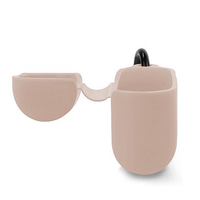 For Airpods 3 3rd 2021 Silicone Case Protective Soft Skin Cover Keychain Pink