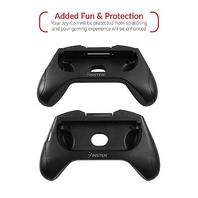 Insten Joy-con Protective Controller Grip Handle For Nintendo Switch, Black