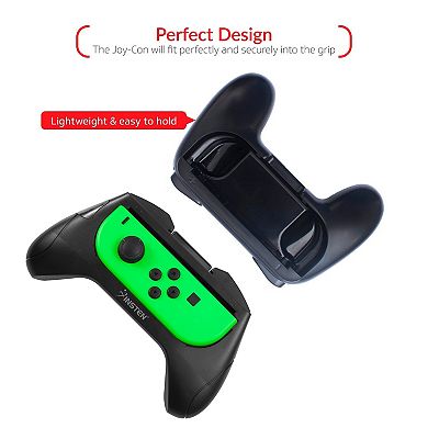 Insten Joy-con Protective Controller Grip Handle For Nintendo Switch, Black