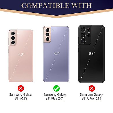 For Galaxy S21 Plus 5g 6.7 Clear Soft Tpu Phone Case Protective Cover