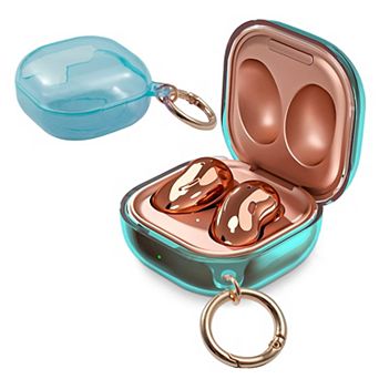 Protective Soft Tpu Case Cover For Galaxy Buds Pro/buds Live Clear Blue