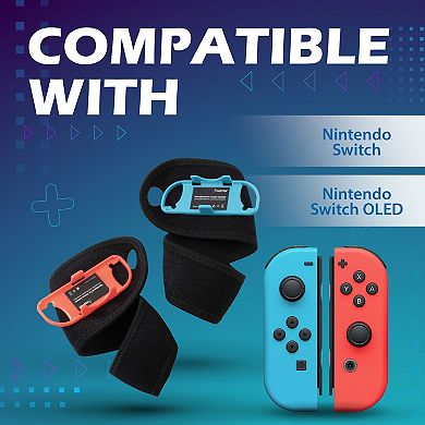 1-pair Wrist Bands Just Dance 2021 2020 Accessories For Nintendo Switch & Oled
