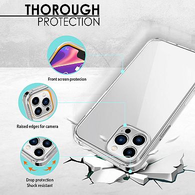 Clear Case For Iphone 13 Pro Max (6.7 Inch) Soft Tpu Protective Cover
