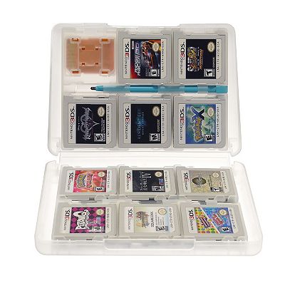 White 24 in 1 Game Card Case Holder Cartridge Box For New Nintendo 3ds Xl Ll