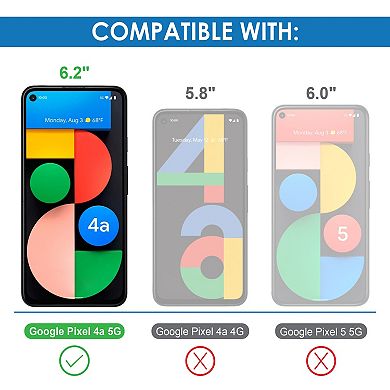For Google Pixel 4a 5g (2020) Tempered Glass Screen Protector Cover Guard Clear