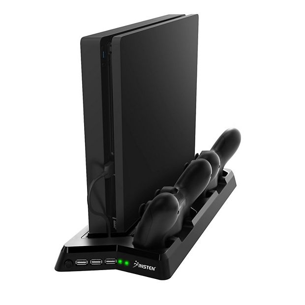 Controller Charging Ortz Ps4 Vertical Stand With Cooling Fan Regular Ps4  Cooling Fan PS4 Cooling Station Vertical Stand