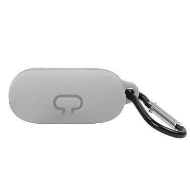For Airpods 3 3rd 2021 Silicone Case Protective Soft Skin Cover Keychain Gray