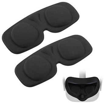 2-pack For Oculus Quest 2 Vr Headset Lens Protector Cover Protective Soft Pad