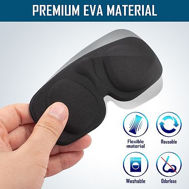 1-pack For Oculus Quest 2 Vr Headset Lens Protector Cover Protective Soft Pad