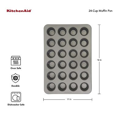 KitchenAid Nonstick 24-Cup Mini Muffin Pan