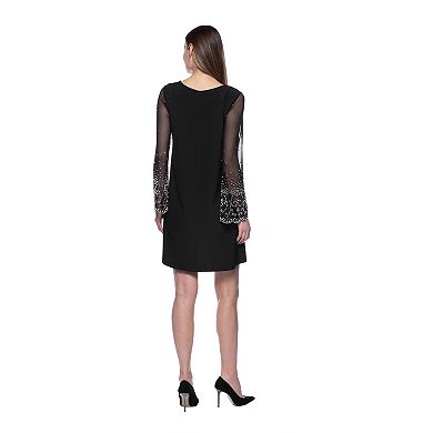 Women's Marina Beaded A-Line Cocktail Dress