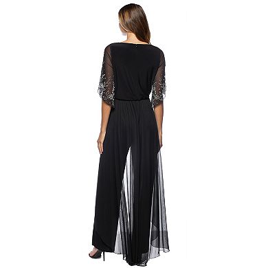 Women's Marina Beaded Elbow Sleeve Jumpsuit