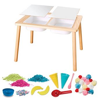 Creativity for Kids Deluxe Activity Sensory Table with Ice Cream Shop