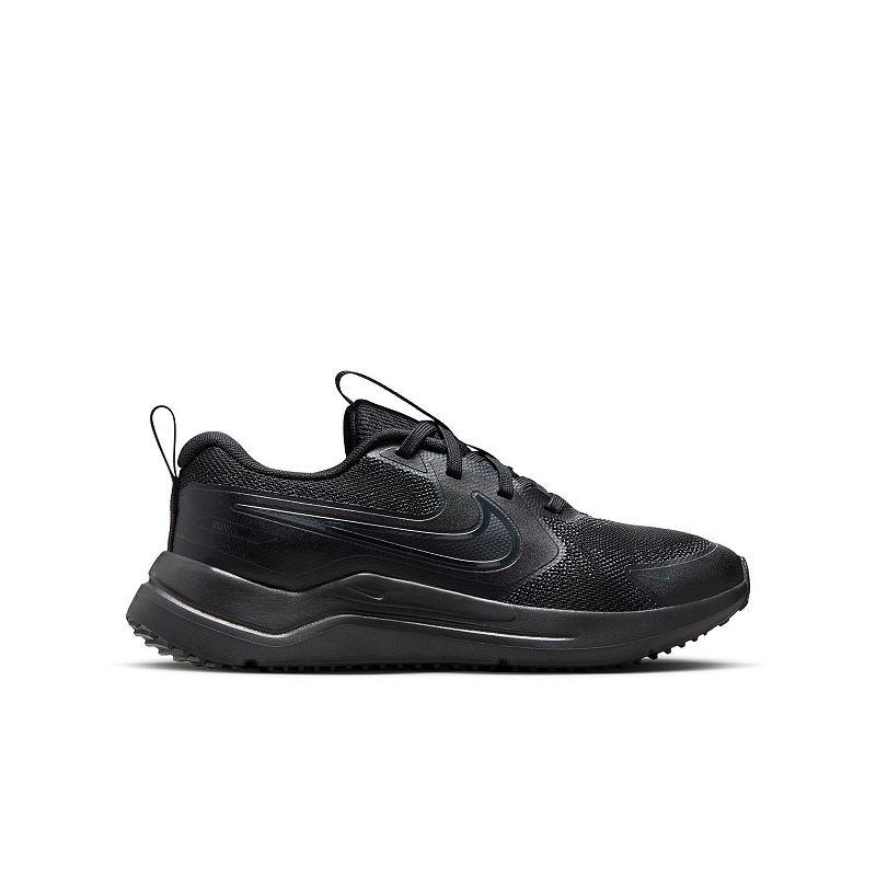 Nike Cosmic Runner Big Kid Running Shoes, Boy's, Size: 6, Black Grey Black
