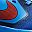 Blue Crystal Red