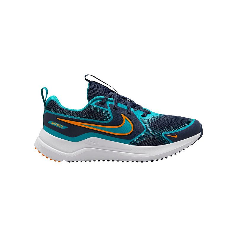 Nike Cosmic Runner Big Kid Running Shoes, Boy's, Size: 4, Black Navy