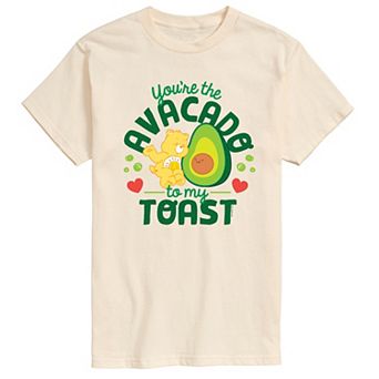 Men's Care Bears Avacado To My Toast Graphic Tee