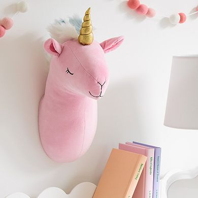 The Big One Kids Unicorn Head Mount Wall Decor