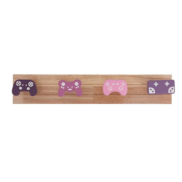 The Big One® Purple Game Controller Wall Hooks - Purple