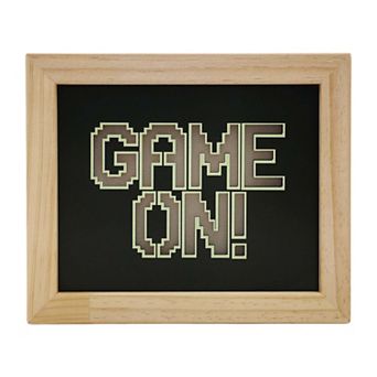 The Big One® Led Purple Gaming Caption Box