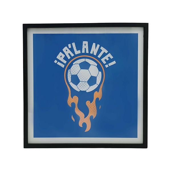 The Big One® Ole Soccer Wall Decor - Blue White