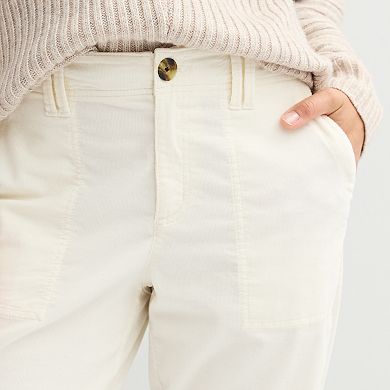 Women's Sonoma Goods For Life® Corduroy Jogger Pants