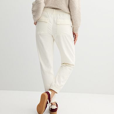 Women's Sonoma Goods For Life® Corduroy Jogger Pants