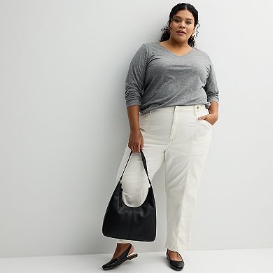 Plus Size Sonoma Goods For Life Twill Utility Pants