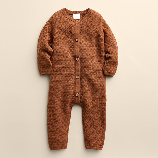 Baby Little Co. by Lauren Conrad Sweater Romper - Brown Cafe (18 MONTHS)