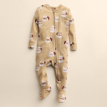 Baby Little Co. by Lauren Conrad Snug-Fit Footed Pajamas With Grippers