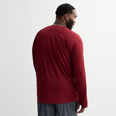 Big & Tall Tek Gear® Dry Tek Long Sleeve Tee