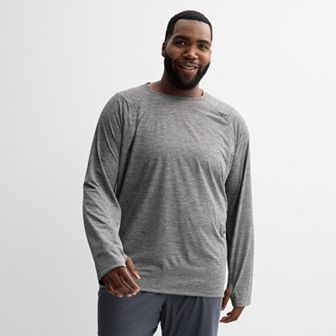 Big & Tall Tek Gear® Dry Tek Long Sleeve Tee