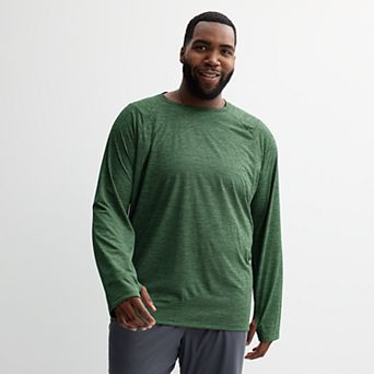 Big & Tall Tek Gear® Dry Tek Long Sleeve Tee