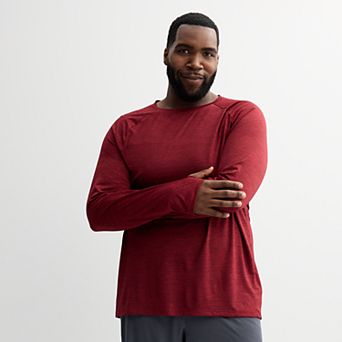 Big & Tall Tek Gear® Dry Tek Long Sleeve Tee