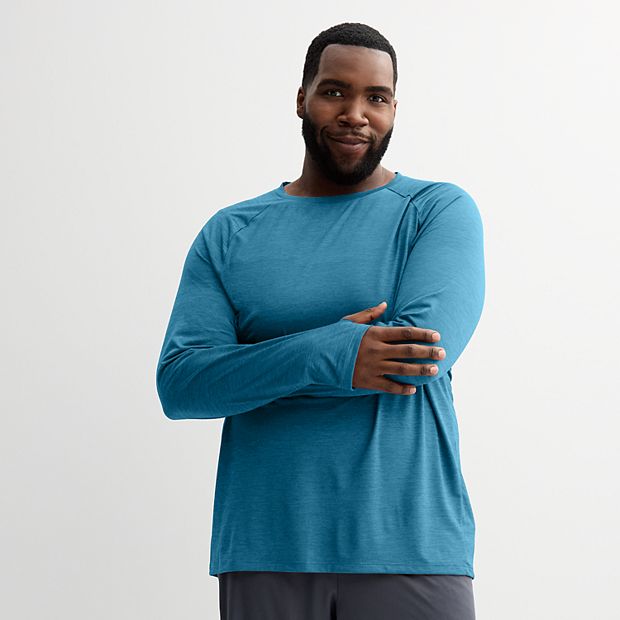 Big & Tall Tek Gear® Dry Tek Long Sleeve Tee