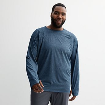 Big & Tall Tek Gear® Dry Tek Long Sleeve Tee