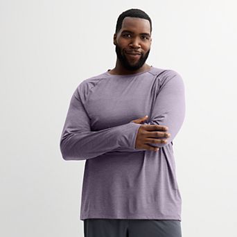 Big & Tall Tek Gear® Dry Tek Long Sleeve Tee