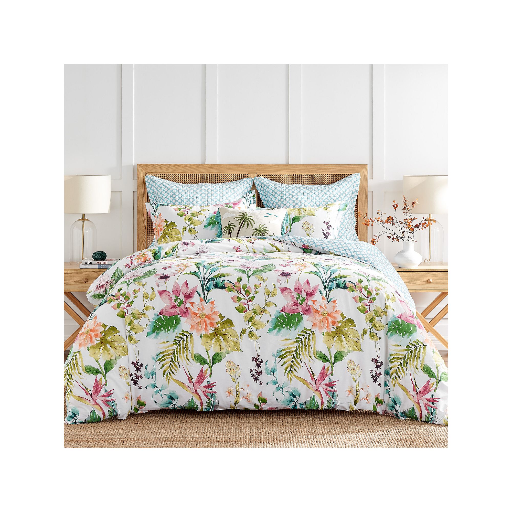 Levtex Home Malana Duvet Cover Set, Multi None
