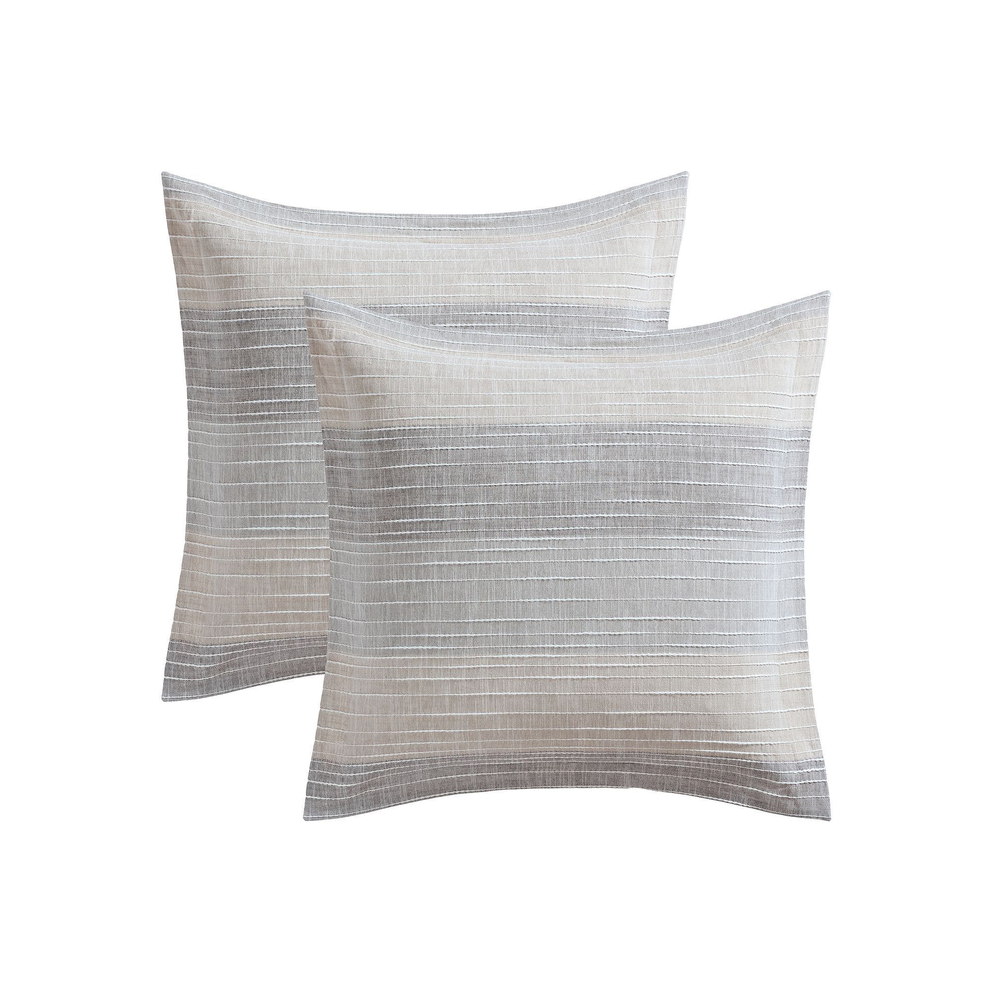Levtex Home Sand Stripes Duvet Cover Set, Natural
