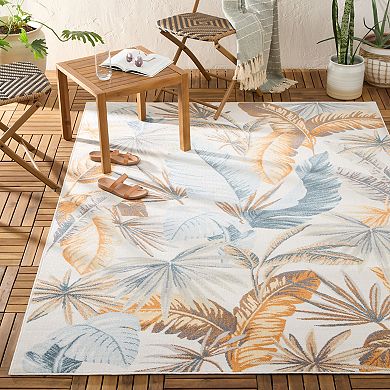 Tommy Bahama Abaco Tropical Foliage Indoor Outdoor Area Rug