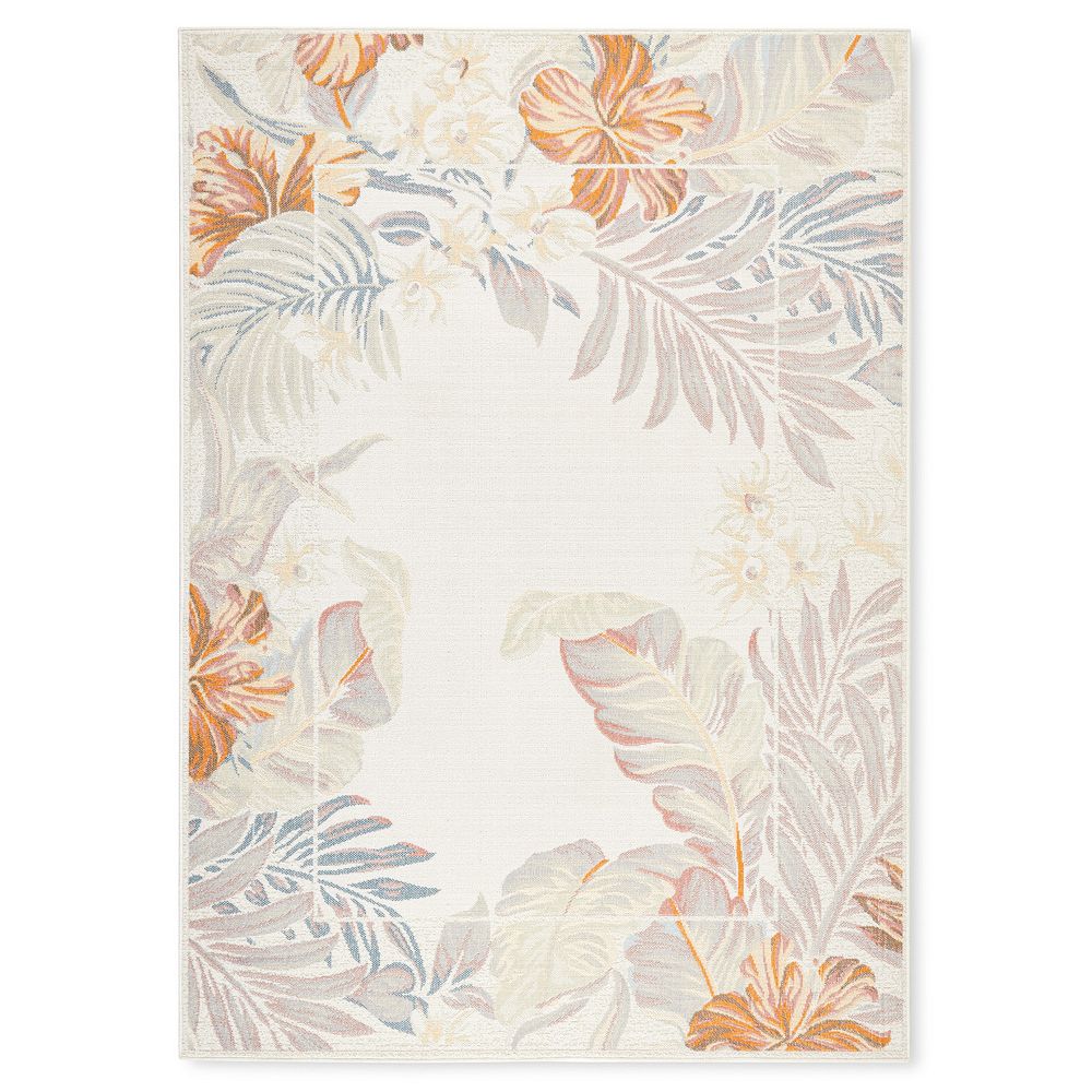 Tommy Bahama Bimini Blooming Border Indoor Outdoor Area Rug