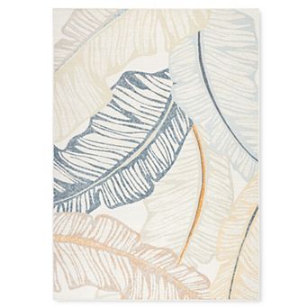 Tommy Bahama Cay Palm Fronds Indoor Outdoor Area Rug