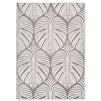 Tommy Bahama Lanai Palm Leaves Indoor Outdoor Area Rug