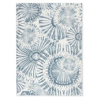 Tommy Bahama Shibori Summer Tie Dye Indoor Outdoor Area Rug